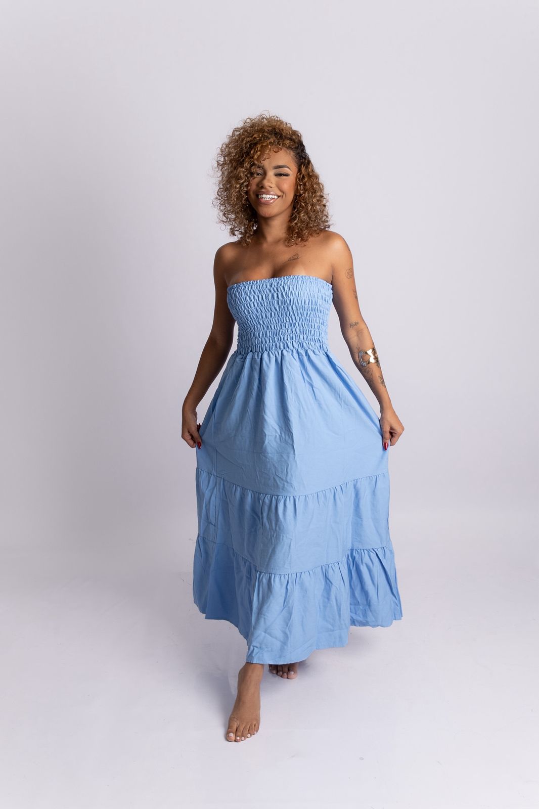 Vestido Tomara Que Caia